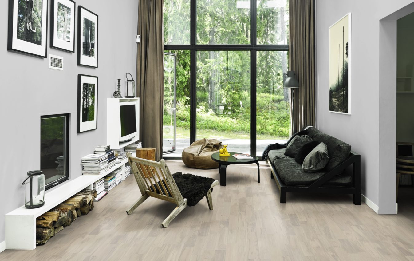 Паркетная доска Kahrs Люмен Дуб Вэйпор Vapor 152N7BEKB4KW240 Lively 2423×200×15